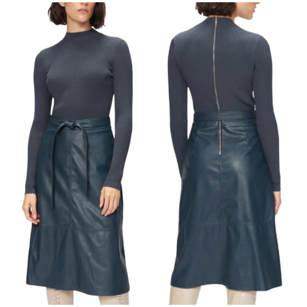 Ted Baker Navy Midi Dress